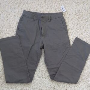 Old Navy Men's Charcoal Gray Chino Pants